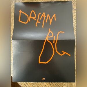 Marty Supreme A24 “Dream Big” Poster 8.5 x 11.5 - Exclusive AAA24 Member Gift